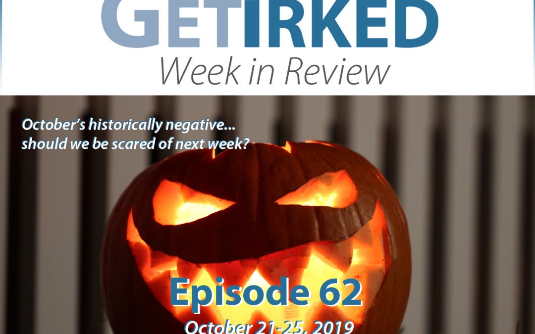 Get Irked's Week in Review Episode 62 for October 21-25, 2019