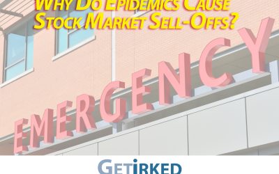 Why does the stock market sell off during a disease epidemic or pandemic?