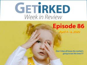 Get Irked's Week in Review Episode 64 for April 6 - April 9, 2020