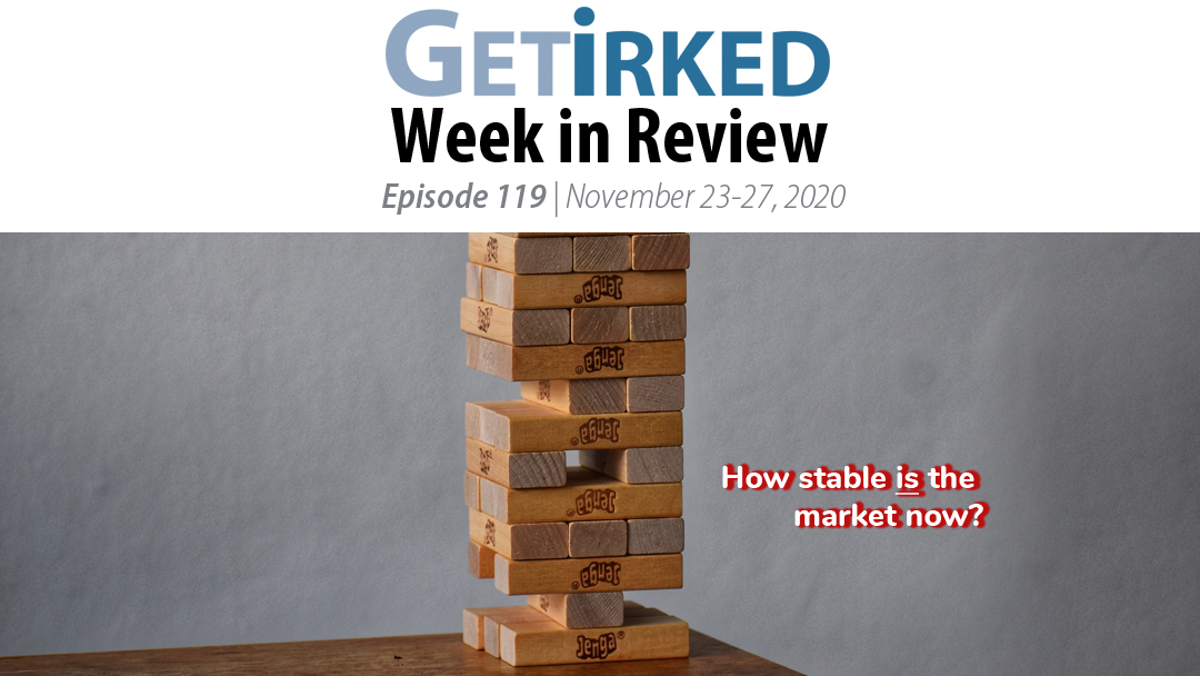 Get Irked's Week in Review Episode 119 for November 23-27, 2020