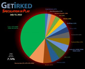 Get Irked - Speculation in Play - Current Holdings - July 15, 2022